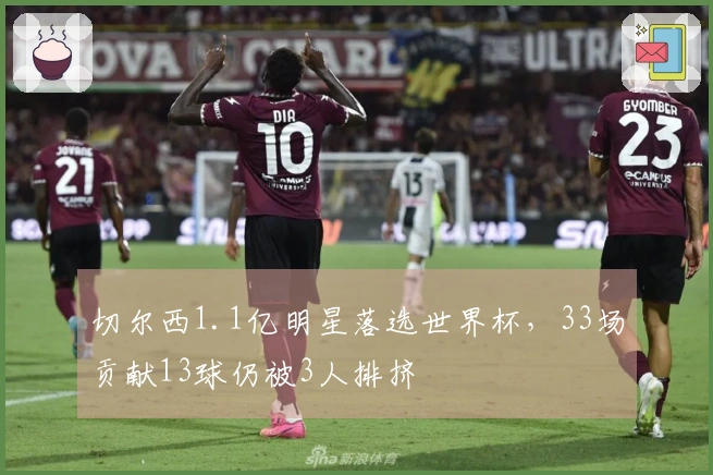 切尔西1.1亿明星落选世界杯，33场贡献13球仍被3人排挤